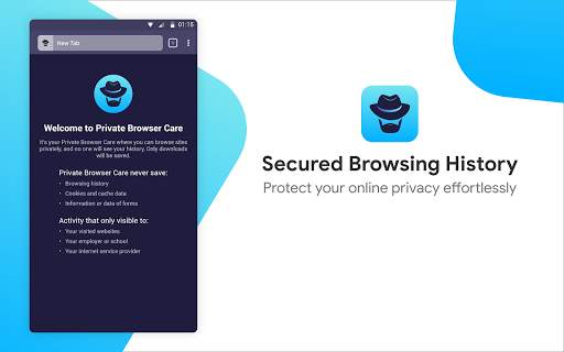 Private Browser Care : Hide your browsing history screenshot 6