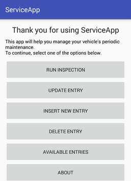 ServiceApp screenshot 1