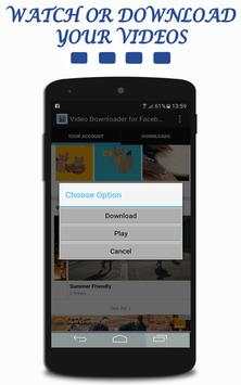 Video Downloader For Facebook screenshot 4