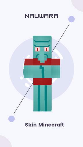 Skin Squidward for Minecraft P screenshot 3