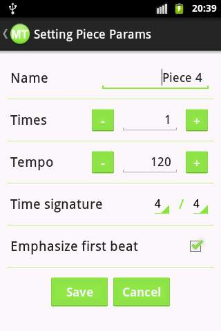 Music Tools Metronome screenshot 3