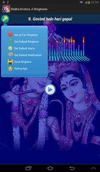 Radha Krishna Ji Ringtone 2016 screenshot 2