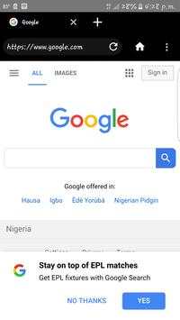 X Browser screenshot 1