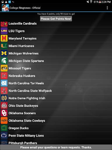 COLLEGE FIGHT SONG  RINGTONES – OFFICIAL screenshot 11