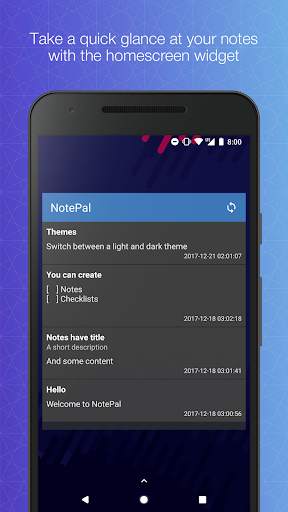 NotePal - Material Design Notepad 6 تصوير الشاشة
