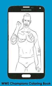 Coloring Book For WWE Champions 2K screenshot 2