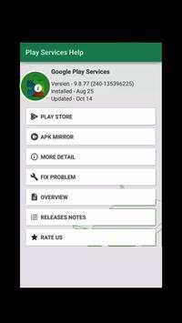 Play Services Info screenshot 1