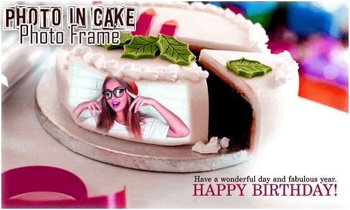 Birthday Cake photo frame скриншот 5