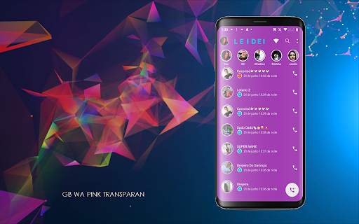GB WA Pink Aero App screenshot 5