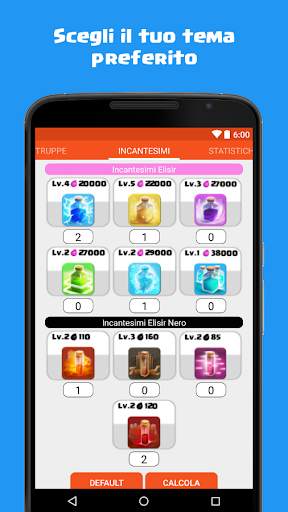 Calculator for Clash of Clans screenshot 7