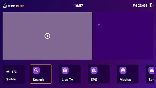 IPTV Purple Player Lite screenshot 2