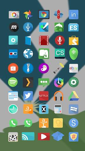 White Lightning - Icon Pack screenshot 1
