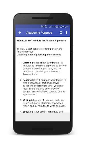 IELTS Cue Cards 4 تصوير الشاشة