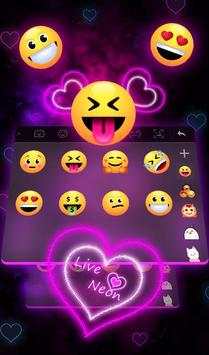 Live Neon Heart 4 تصوير الشاشة