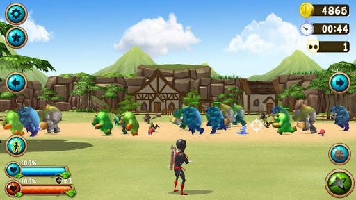Ninja Vs. Monsters – Shooter Attack Battle screenshot 6