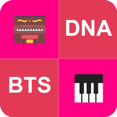 BTS - DNA Piano Tiles icon