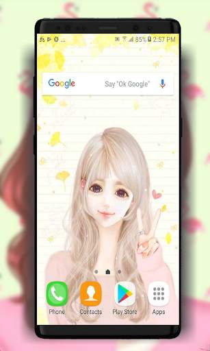 Cute Laura Wallpaper screenshot 7