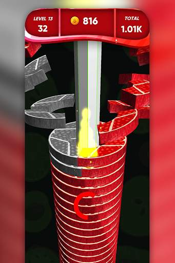 Stack Ball - Helix Fruit Blast Crush 3D screenshot 7