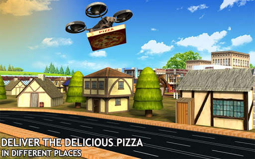 Drone Pizza Delivery Sim screenshot 16