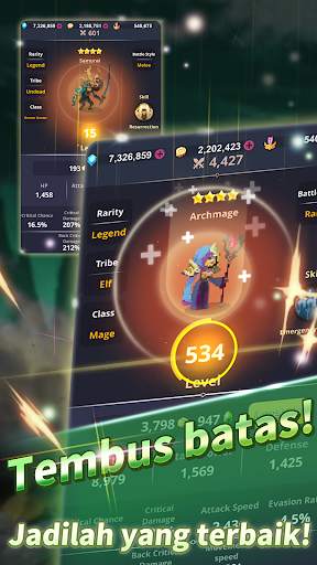 Merge Raid.io - Kisah Necromancer screenshot 5