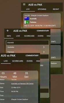 Live Cricket - Live Score screenshot 2