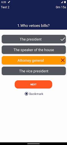 US Citizenship Test 2021 screenshot 3