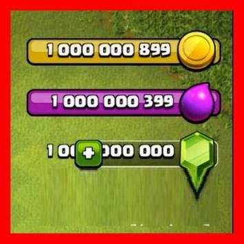 Hack Free Gems for coc App coins (Prank) screenshot 1