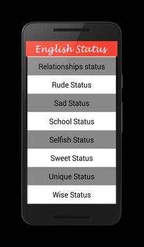 English Status screenshot 6
