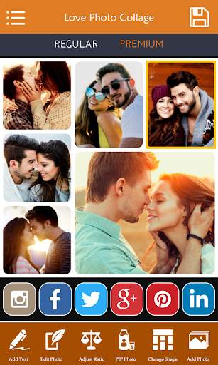 Love Photo Collage Maker and Editor screenshot 7