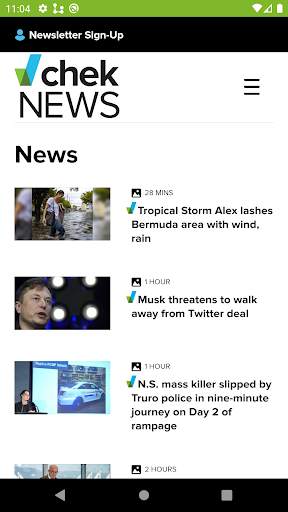 CHEK News screenshot 2