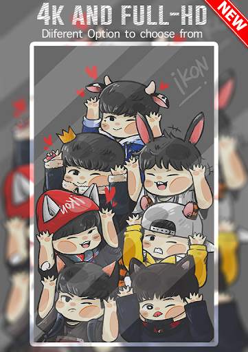 Ikon Wallpaper KPOP HD screenshot 2