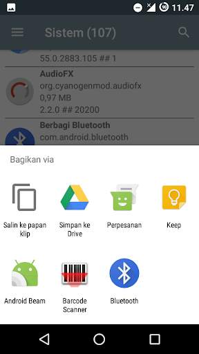 Pengelola aplikasi sistem screenshot 8