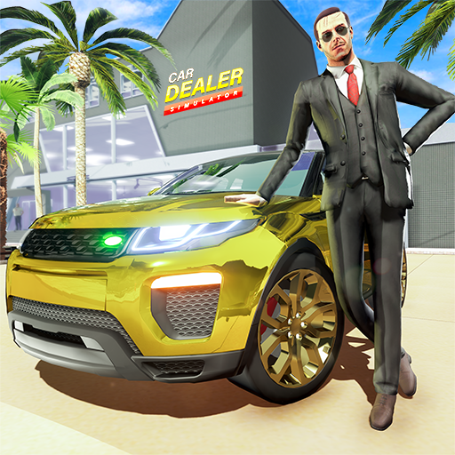 عمل تاجر السيارات لعبة Tycoon أيقونة