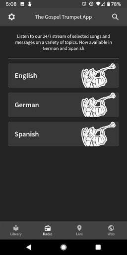The Gospel Trumpet App screenshot 2