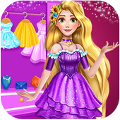 Long Hair Princess Dress Up icon