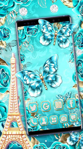 Crystal, Butterfly Themes & Live Wallpapers screenshot 2