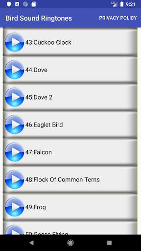 Bird Sound Ringtones: Bird call ringtones screenshot 9
