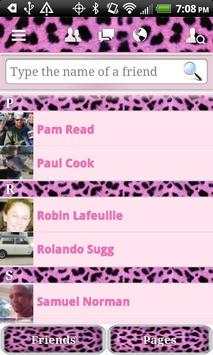 HD Pink Cheetah for Facebook screenshot 3