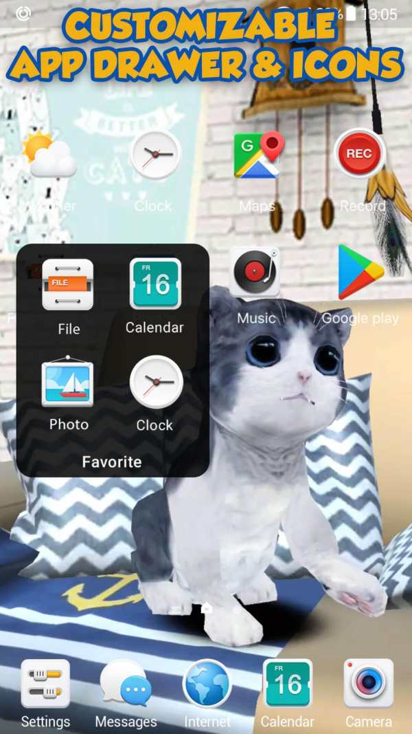3D Cat Teaser Live Wallpaper screenshot 5