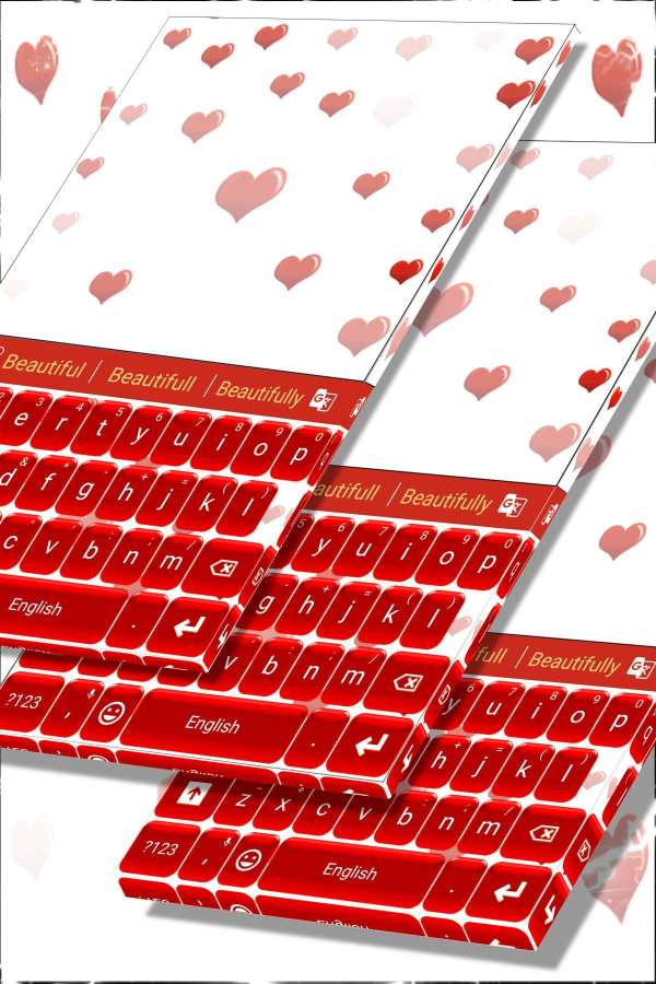 Love Keyboard Theme screenshot 1