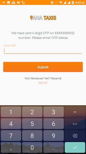 AHA Taxis Driver App screenshot 3