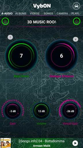 VybOn: 3D Audio Bass Dialog EQ Audio Video Player screenshot 4