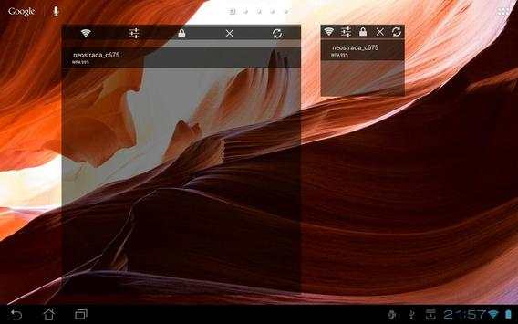 WiFi List widget Free screenshot 4