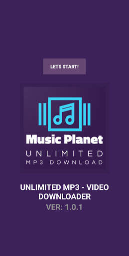 Music Planet Free MP3 MP4 Download screenshot 1