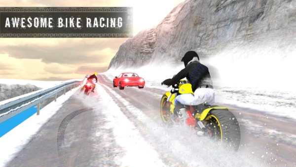 Offroad Snow Bike Driving Simulator 2019 screenshot 2
