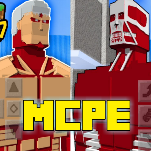 Attack On The Titan Mod for PE icon