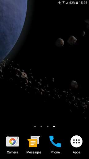 Asteroids Live Wallpaper screenshot 4