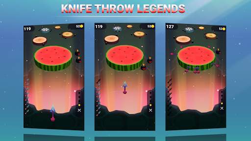 Knife Throw Legends : Knife Throw 3D Part 2 screenshot 2