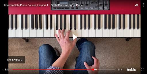 Piano lessons screenshot 2