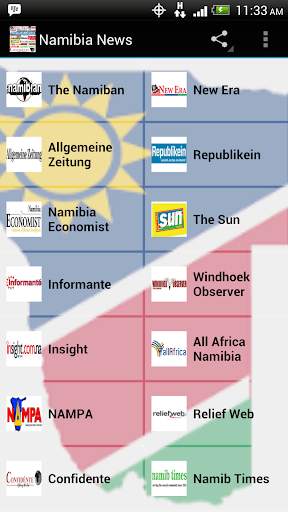 Namibia News screenshot 1